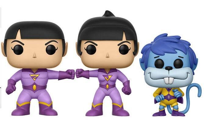 DC Comics POP! Vinyl Figuren 3er-Pack Wonder Twins Summer Convention Exclusive 9 cm
