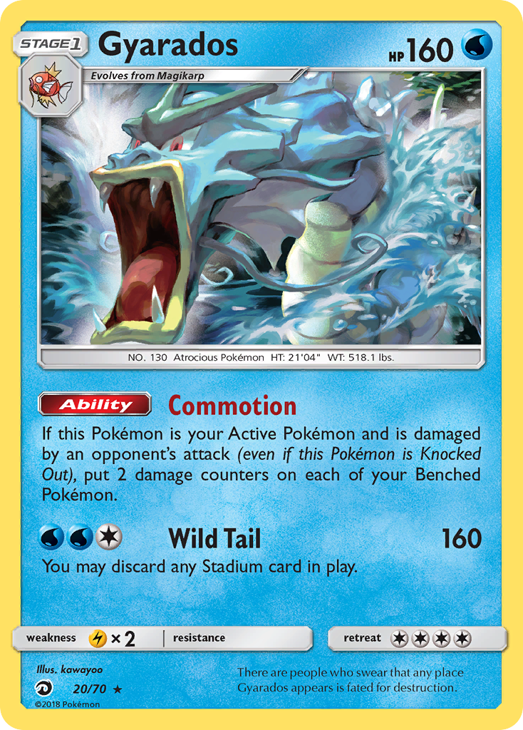 Gyarados - 20/70 - EN Gyarados - 20/70 - EN