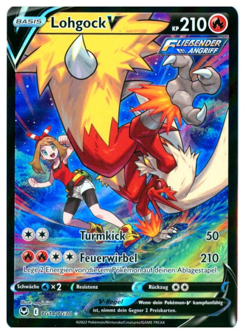 Lohgock V - TG14/30 - Pokémon TCG - Near Mint - DE