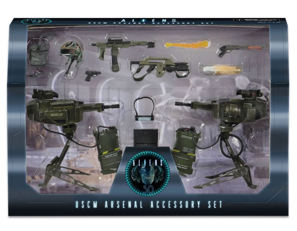 Aliens Zubeh√∂r-Set f√ºr Actionfiguren USCM Arsenal Weapons Accessory Pack