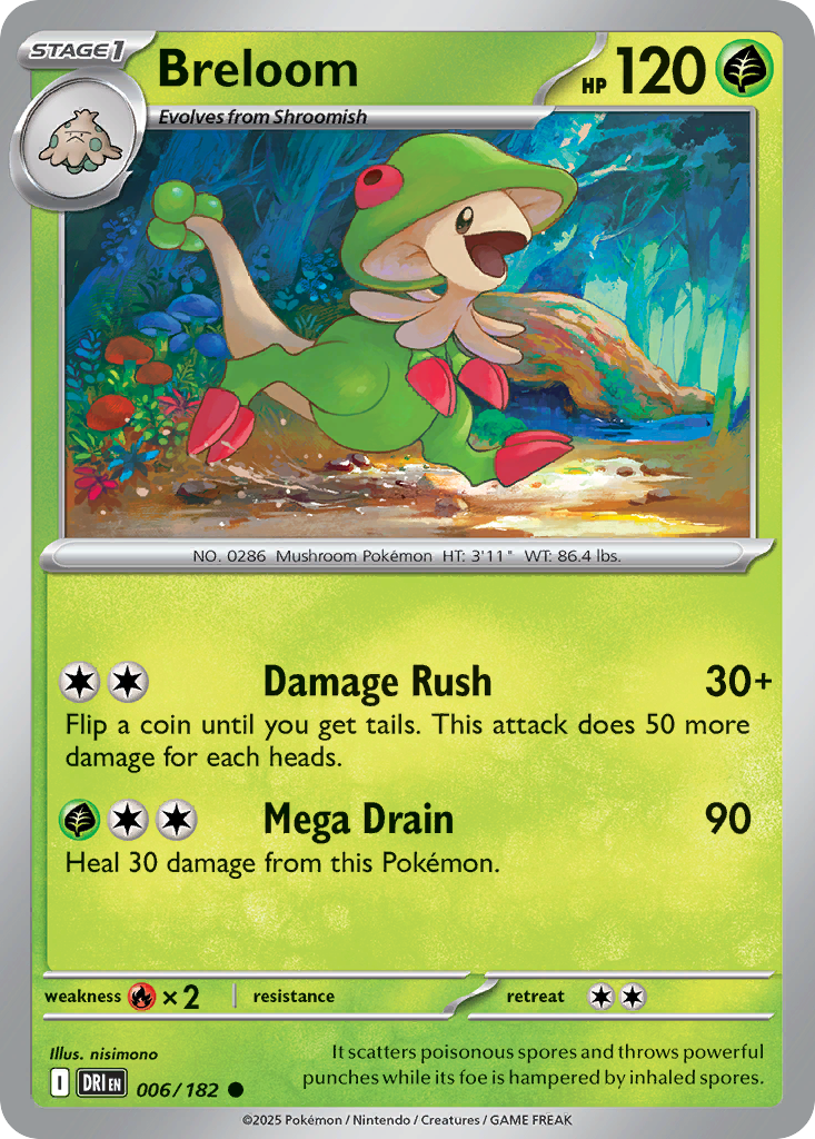 Breloom - 006/182 - EN