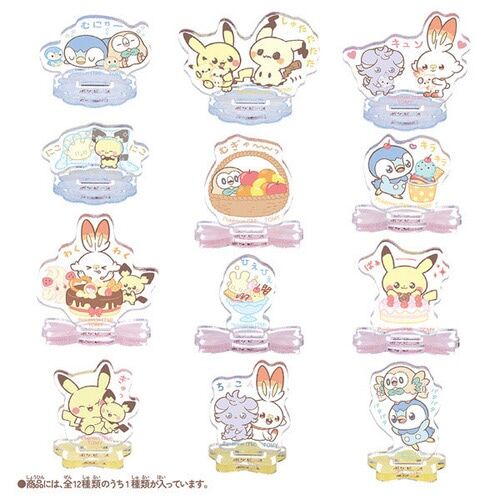 PokePeace Chokon To Mini Acrylic Stand - 1 Random - Peaceful Living