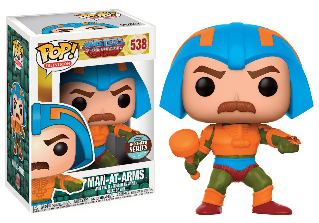 Masters of the Universe POP! Television Vinyl Figur Specialty Series Man-At-Arms 9 cm Masters of the Universe POP! Television Vinyl Figur Specialty Series Man-At-Arms 9 cm