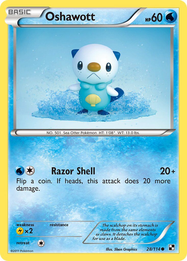 Oshawott - 28/115 - EN