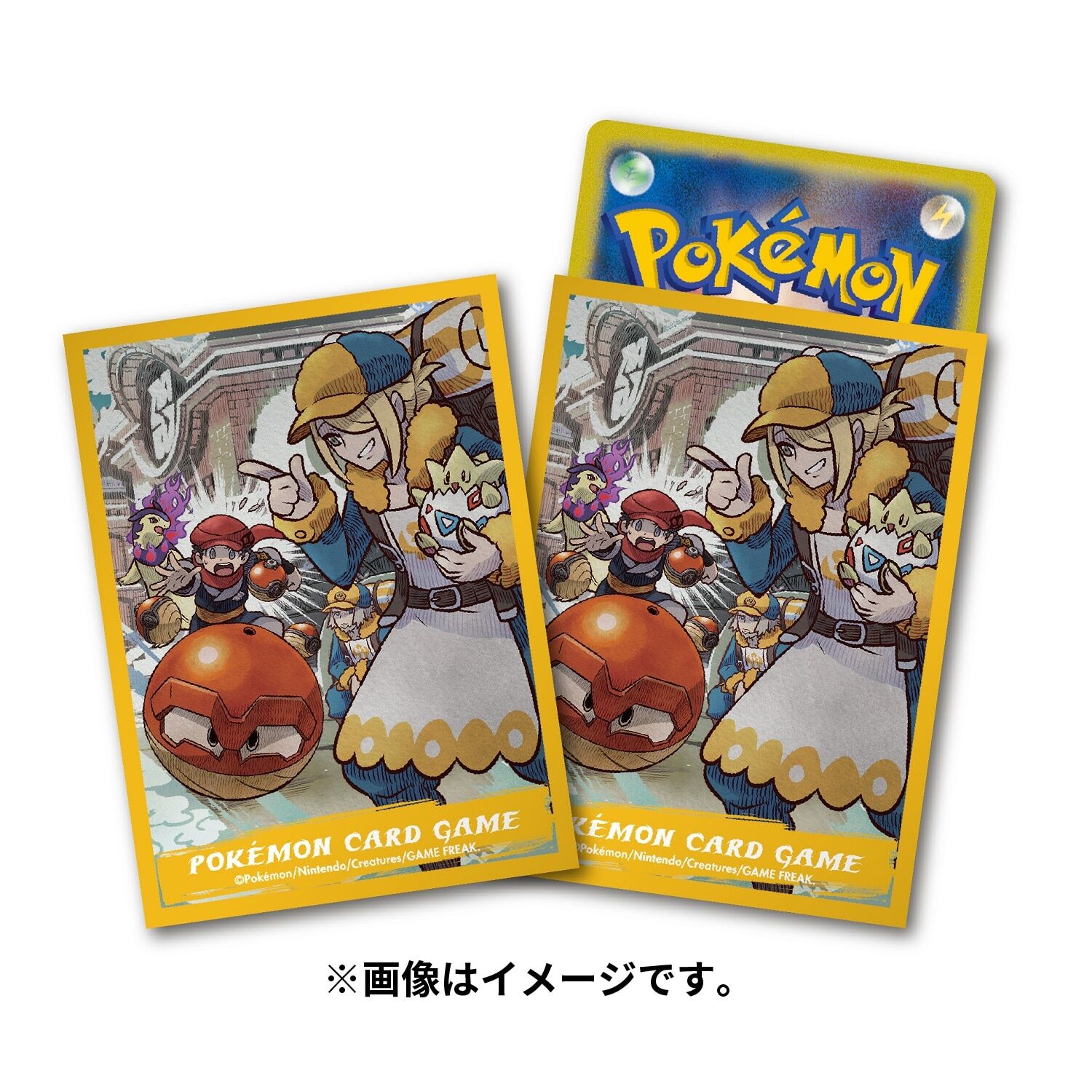4521329345000_l Pokemon Center Deck Sleeves Shield HISUI DAYS Wallo