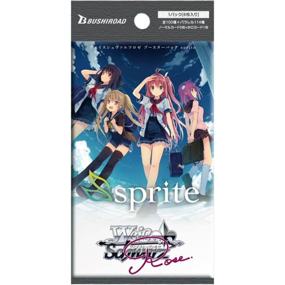 Rose Sprite Booster Pack - Weiss Schwarz TCG - JP