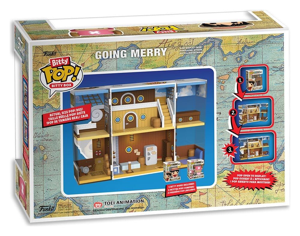 One Piece Bitty POP! Bitty Box mit 2 Vinyl Figuren Going Merry