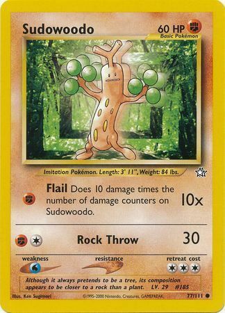 Sudowoodo - 77/111 - Unlimited - EN