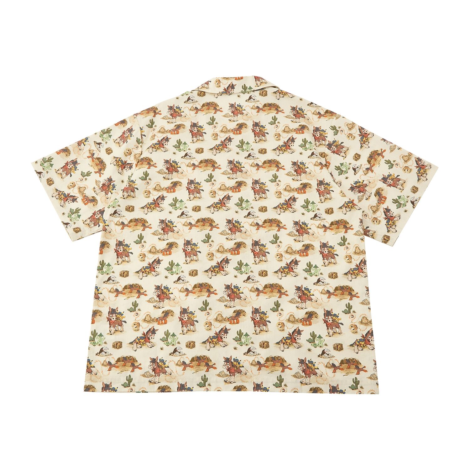 Short-sleeved shirt Run Run! Desert (Free Size)
