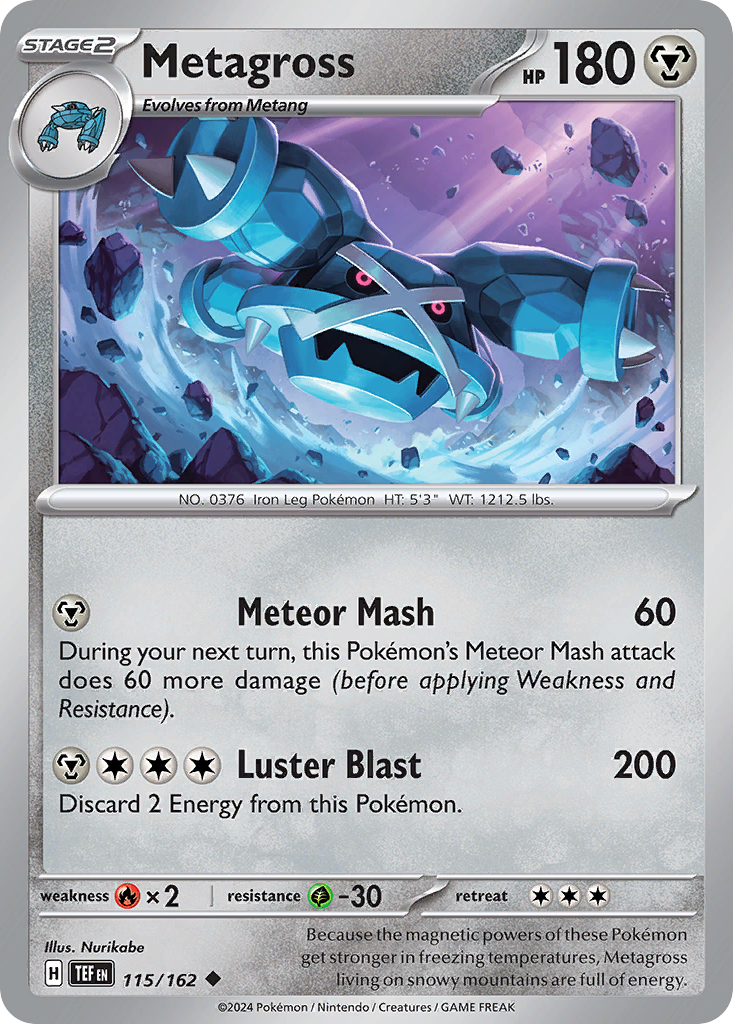 Metagross - 115/162 - EN Metagross - 115/162 - EN