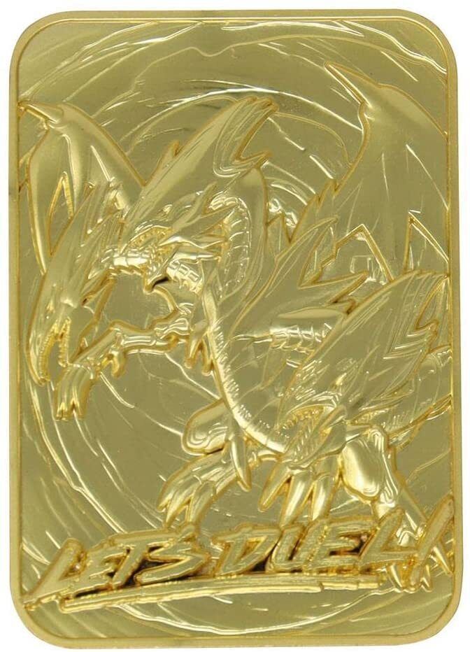Yu-Gi-Oh! Blue Eyes Ultimate Dragon 24k Gold Plated Limited Edition Card