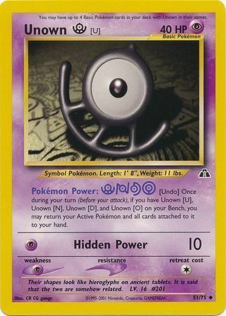 Unown U - 51/75 - Unlimited - EN