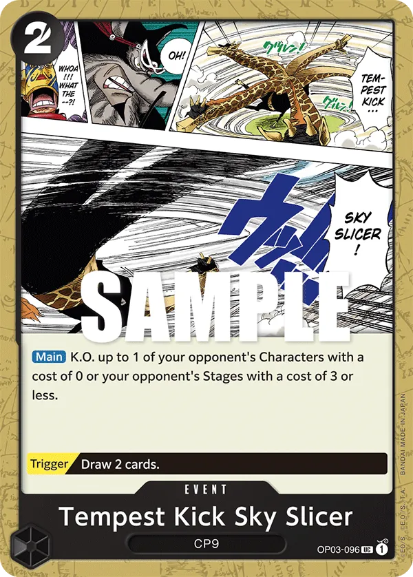 Tempest Kick Sky Slicer - OP03-096
