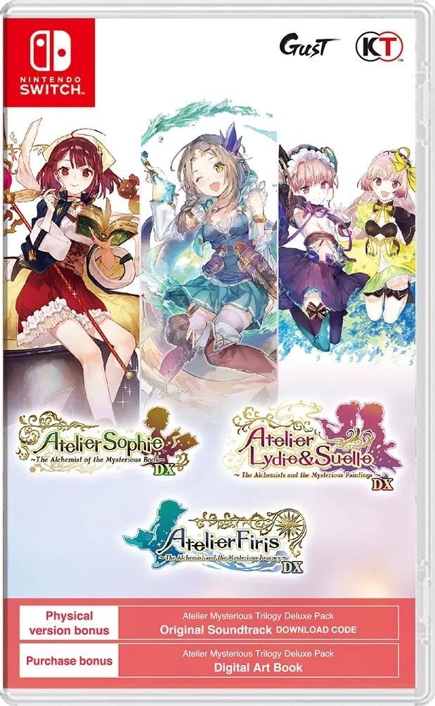 Atelier Mysterious Trilogy Deluxe - NEW Sealed - Nintendo Switch - EN 
