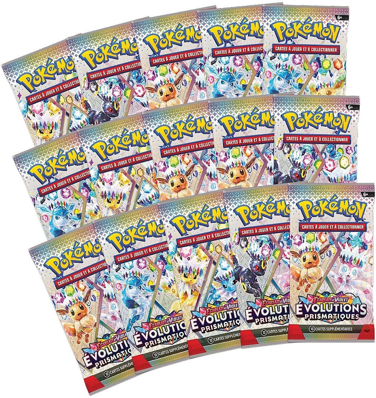 JCC Pokémon: Écarlate et Violet - Évolutions Prismatiques Coffret Collection Super-Premium - FR
