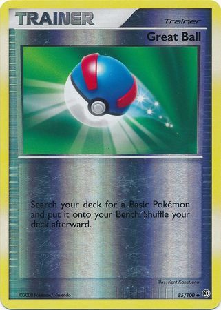 Great Ball - 85/100 - Reverse Holo - EN Great Ball - 85/100 - Reverse Holo - EN