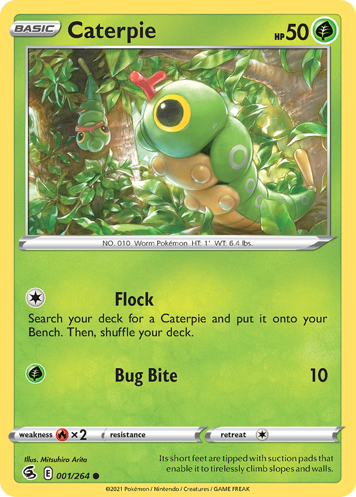 Caterpie - 001/264 - EN Caterpie - 001/264 - EN