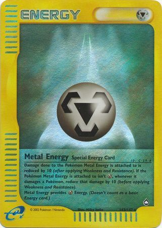 Metal Energy - 143/147 - Reverse Holo - EN Metal Energy - 143/147 - Reverse Holo - EN