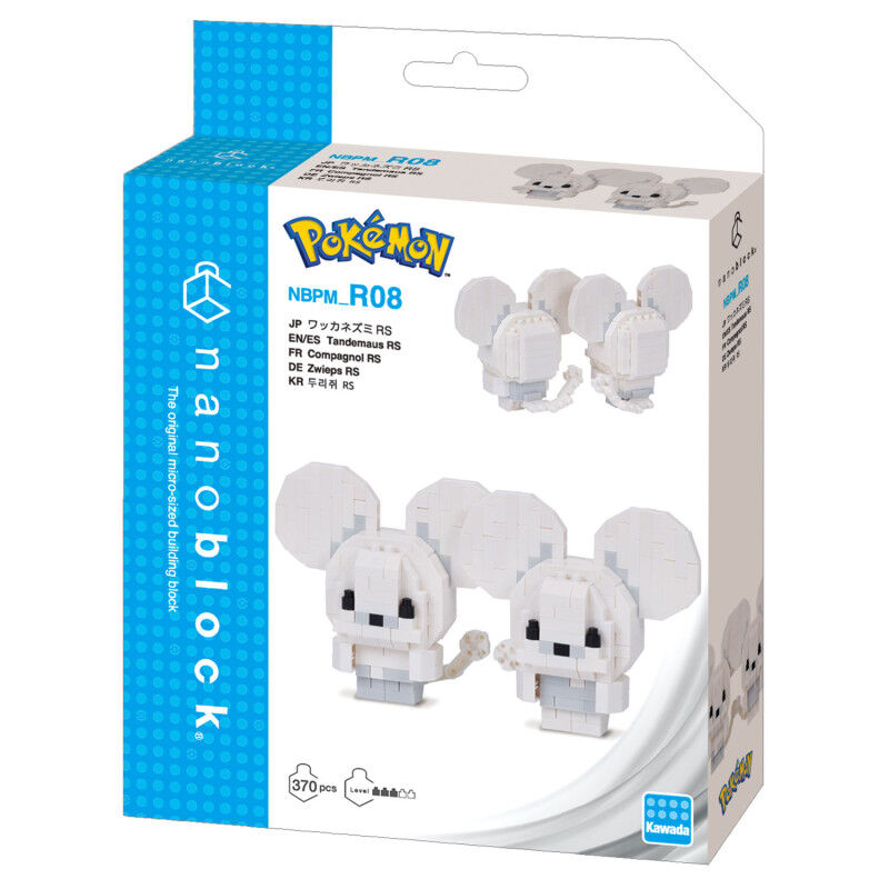Pokémon Nanoblock Tandemaus Pokémon Nanoblock Tandemaus