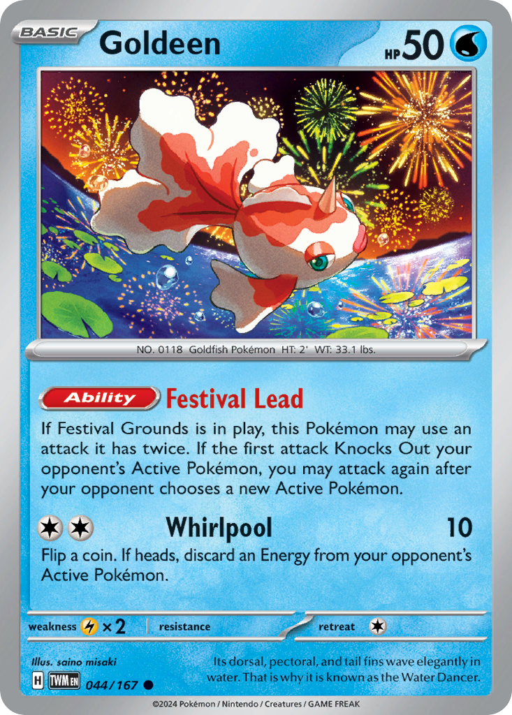 Goldeen - 044/167 - EN
