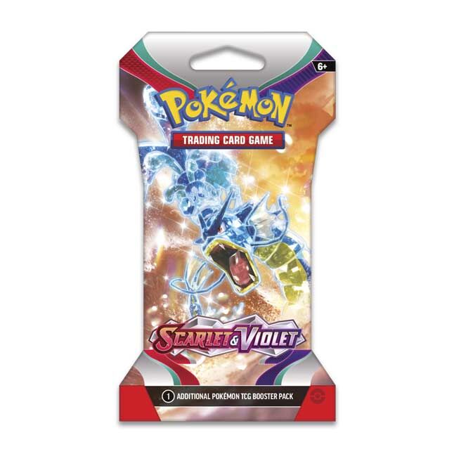 Pokémon TCG: Scarlet & Violet Sleeved Booster Pack (10 Cards) - EN