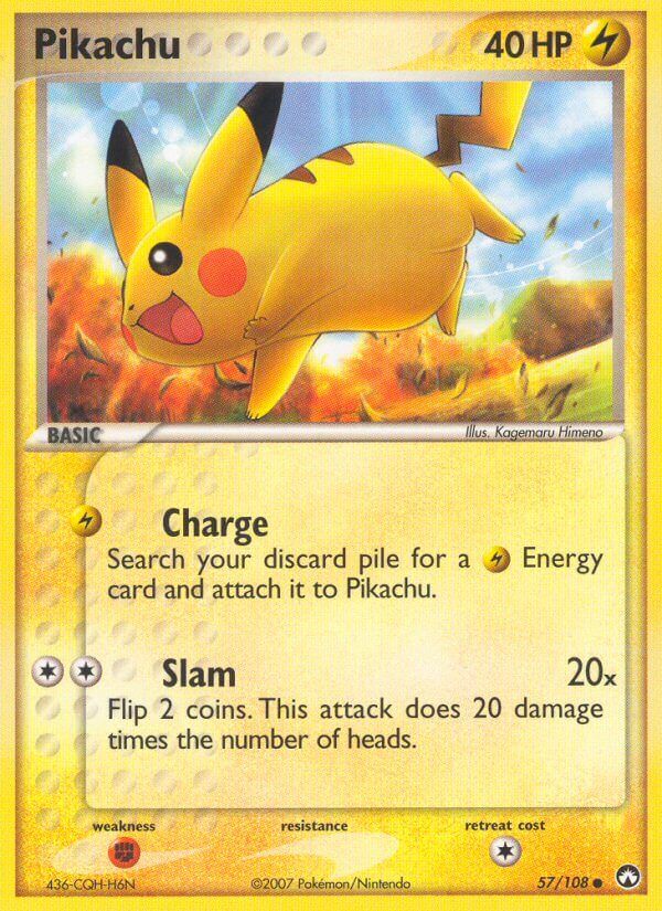 Pikachu - 57/108 - EN