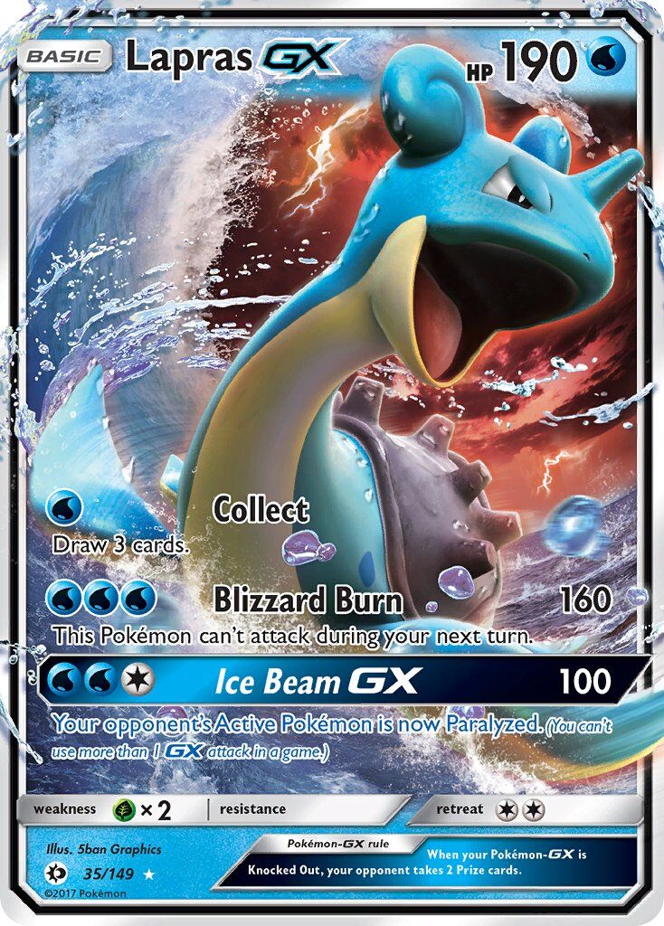 Lapras-GX - 35/149 - EN Lapras-GX - 35/149 - EN