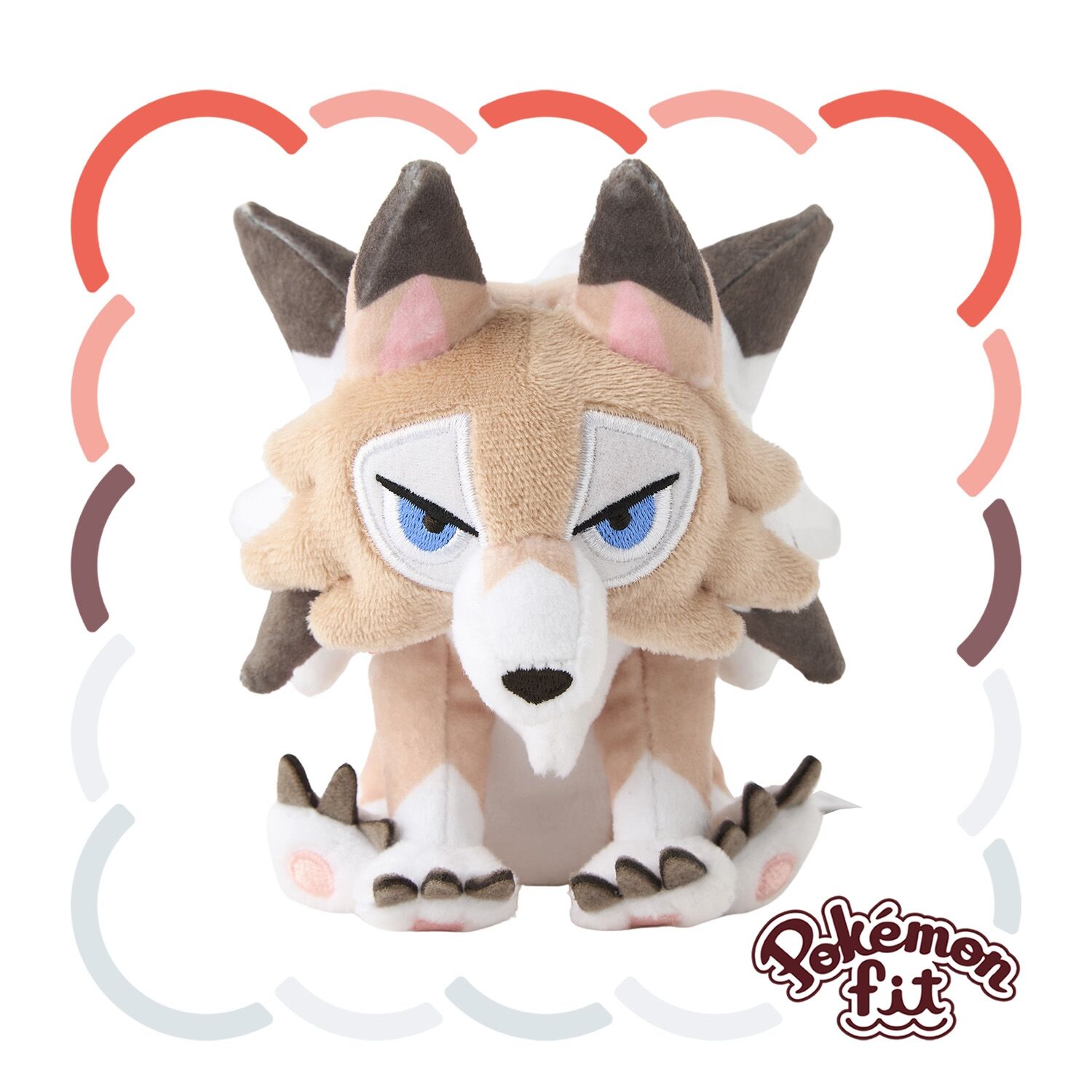 Lycanroc Sitting Cuties Plush - 17.0 cm Lycanroc Sitting Cuties Plush - 17.0 cm