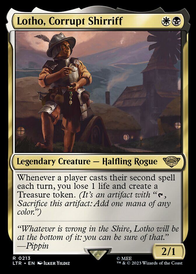 Lotho, Corrupt Shirriff - LTR 213 - Foil - EN - NM