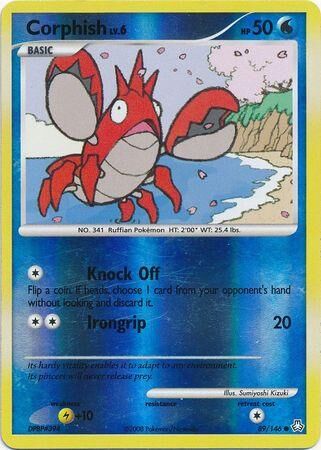 Corphish - 89/146 - Reverse Holo - EN Corphish - 89/146 - Reverse Holo - EN