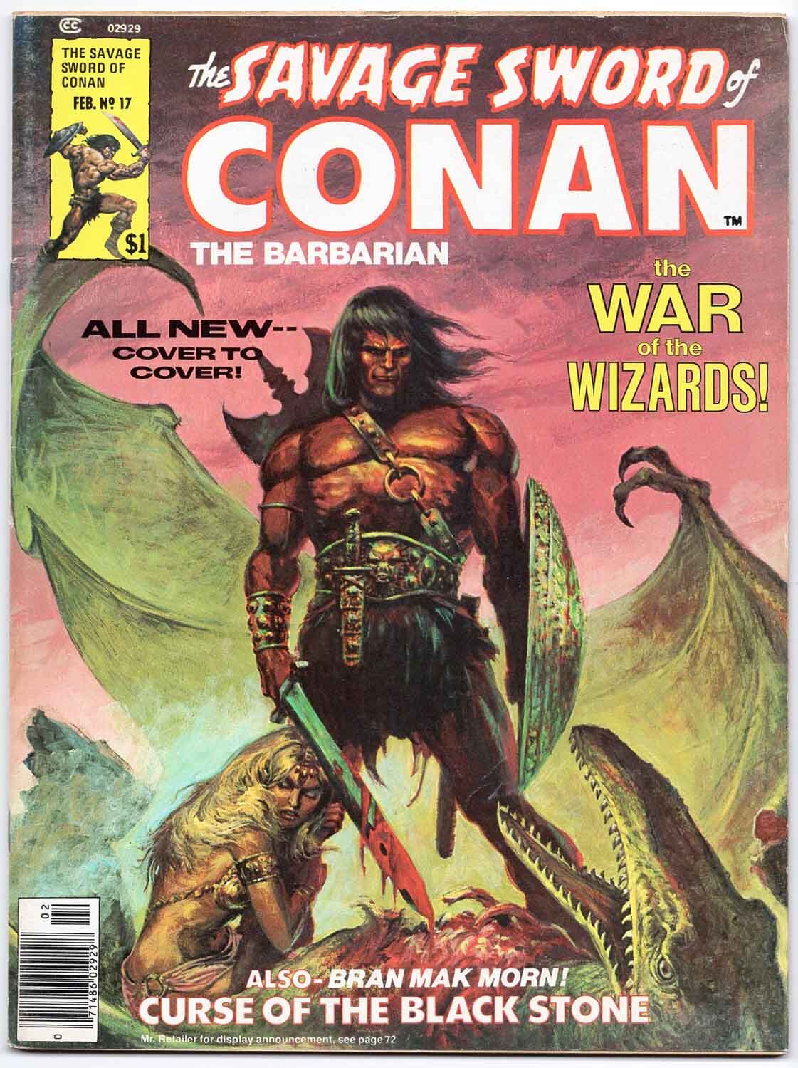 Savage Sword of Conan the Barbarian #17