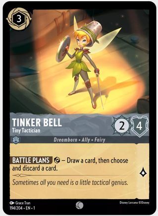Tinker Bell - Tiny Tactician - 194/204 - EN Tinker Bell - Tiny Tactician - 194/204 - EN