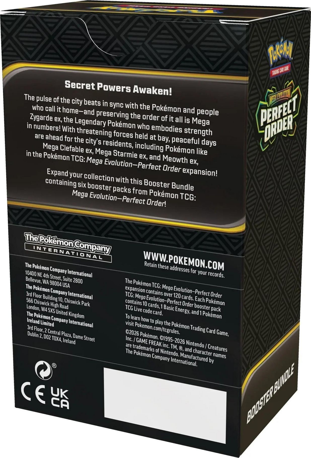 Pokémon TCG: Mega Evolution - Perfect Order Booster Bundle (6 Packs) - EN