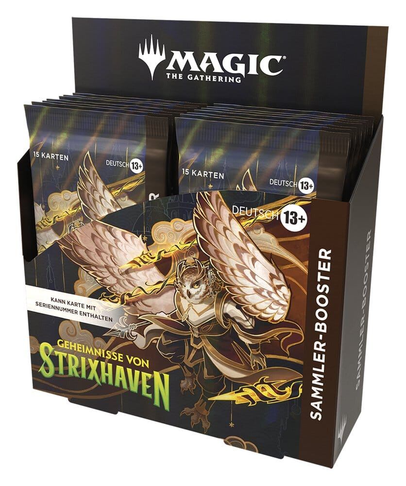 Magic the Gathering Geheimnisse von Strixhaven Sammler Booster Pack - DE Magic the Gathering Geheimnisse von Strixhaven Sammler Booster Pack - DE