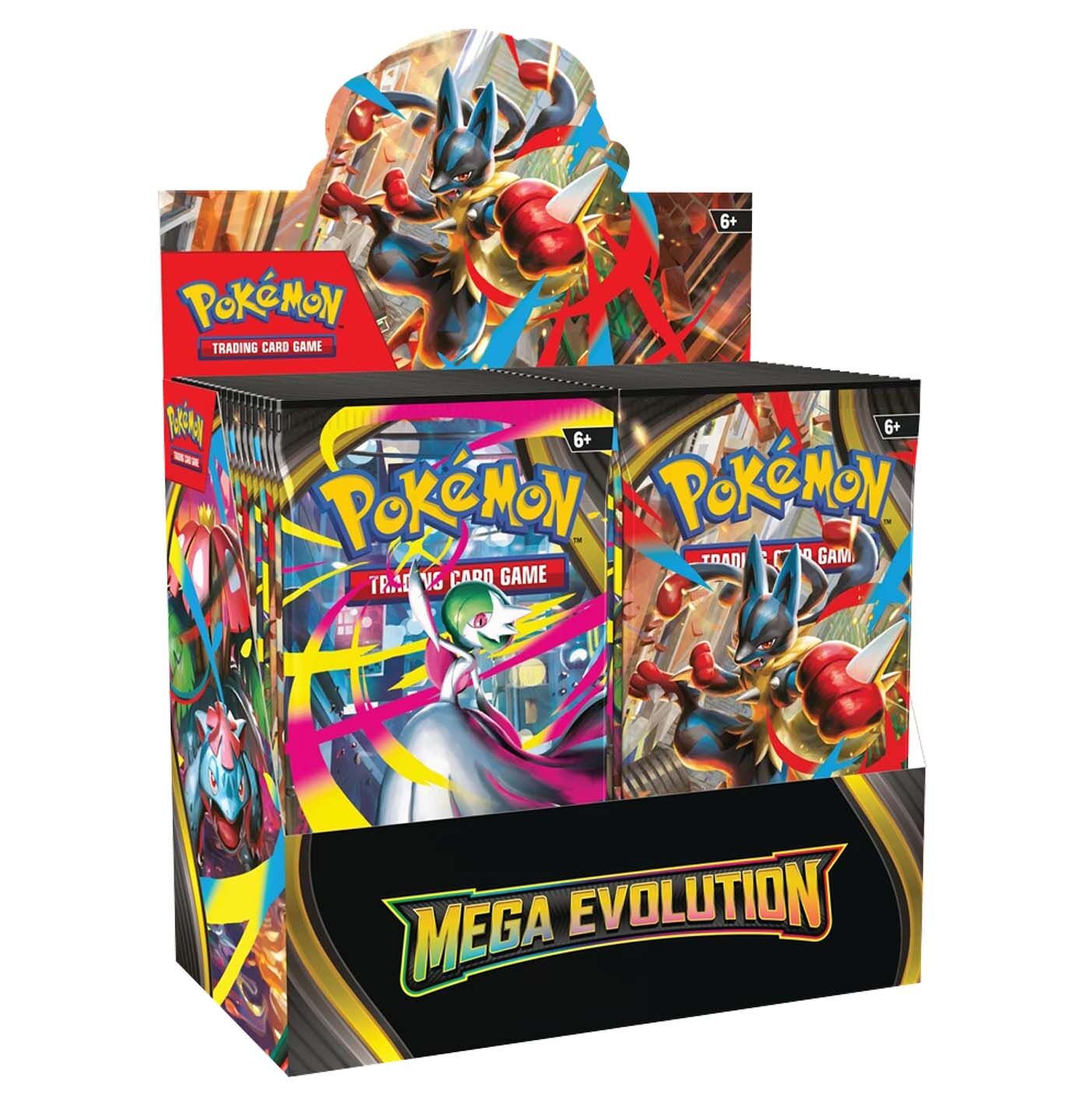 Pokémon TCG: Mega Evolution Booster Display (36 Packs) - EN Pokémon TCG: Mega Evolution Booster Display (36 Packs) - EN