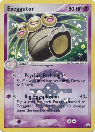 Exeggutor - 5/112 - Reverse Holo - EN Exeggutor - 5/112 - Reverse Holo - EN