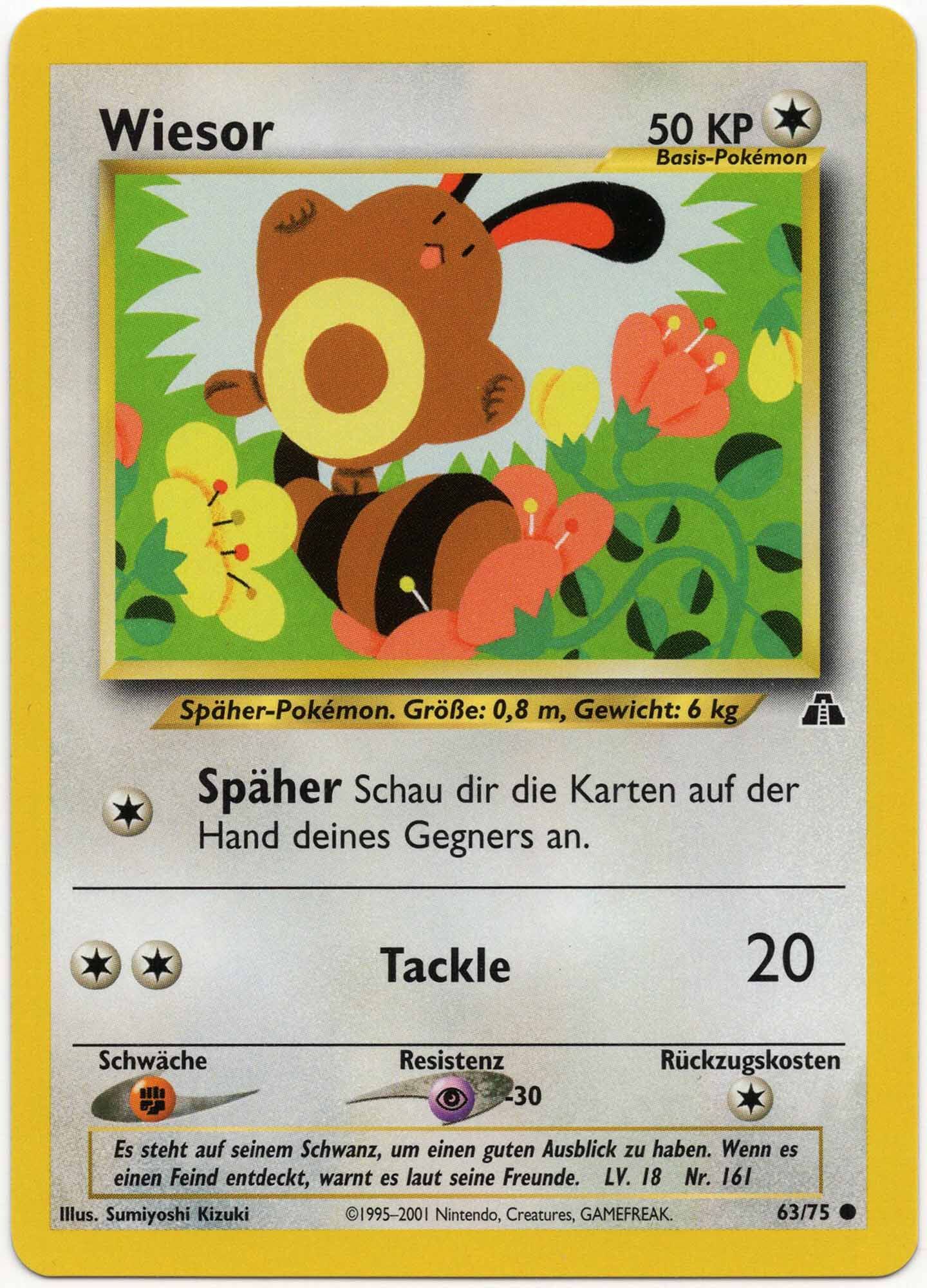 Wiesor - 63/75 - Pokémon TCG