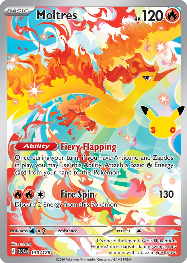 Moltres - 130/128 - EN