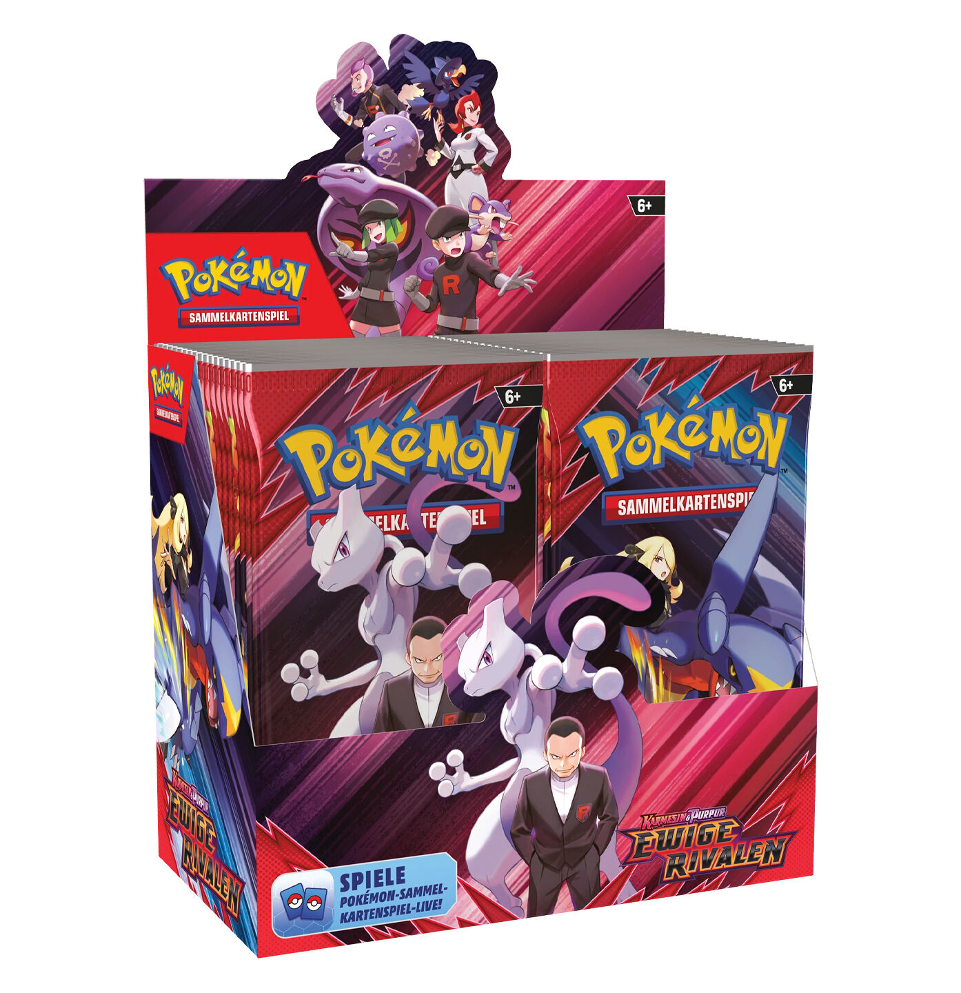 Pokémon TCG: Karmesin & Purpur KP10 - Ewige Rivalen Booster Display Box (36) - DE Pokémon TCG: Karmesin & Purpur KP10 - Ewige Rivalen Booster Display Box (36) - DE