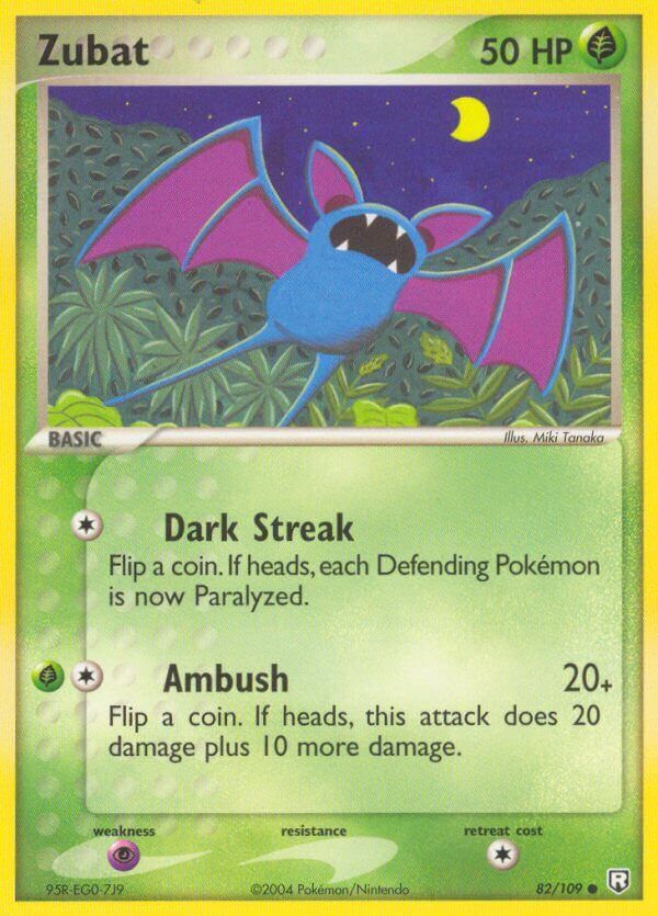 Zubat - 82/109 - Reverse Holo - EN