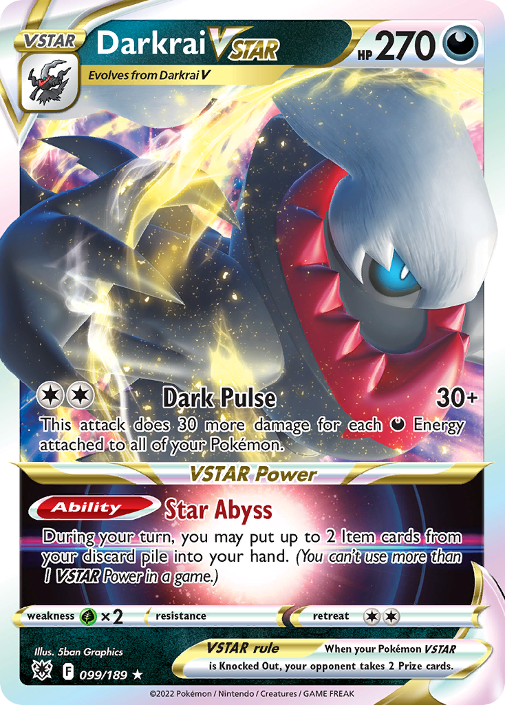 Darkrai VSTAR - 099/189 - EN