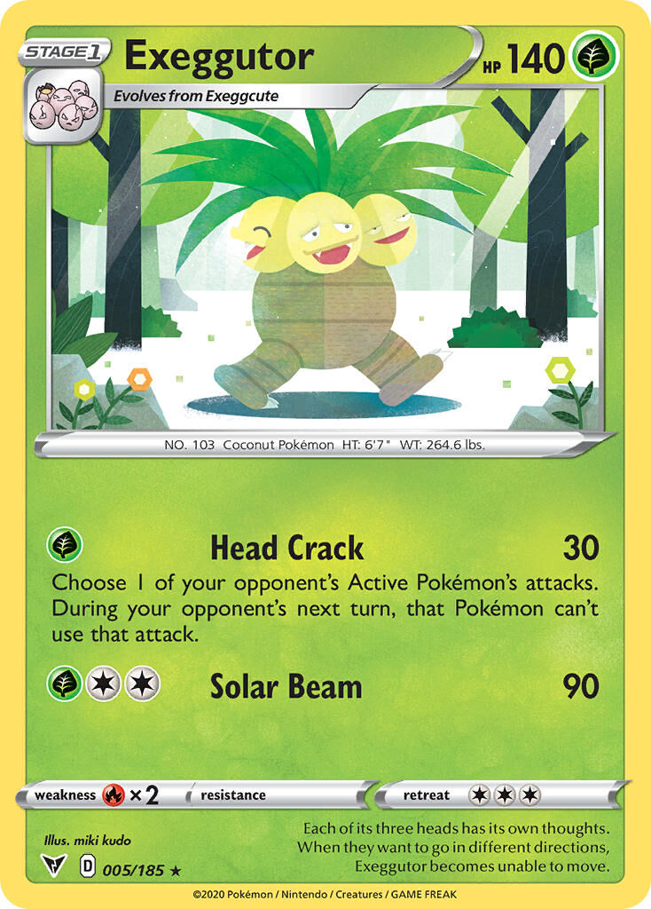 Exeggutor - 005/185 - EN Exeggutor - 005/185 - EN