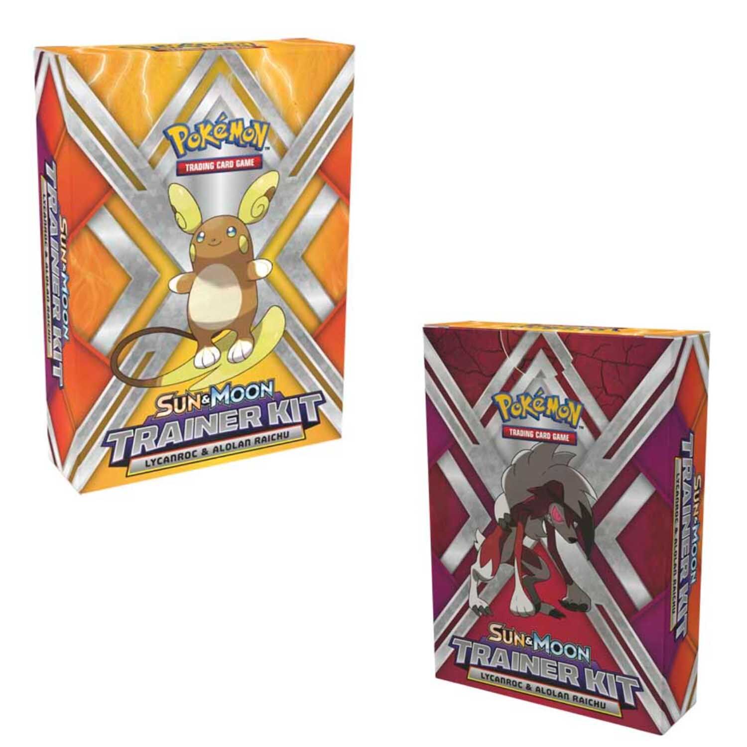 Pokémon Sun & Moon Trainer Kit Lycanroc & Alolan Raichu - EN