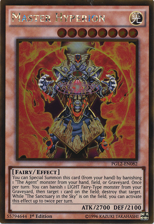 Master Hyperion - PGL2-EN082 - Gold Rare - 1. Auflage