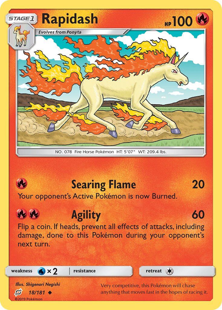 Rapidash - 18/181 - EN Rapidash - 18/181 - EN