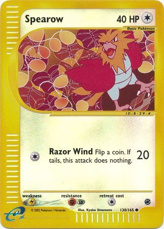 Spearow - 130/165 - Reverse Holo - EN