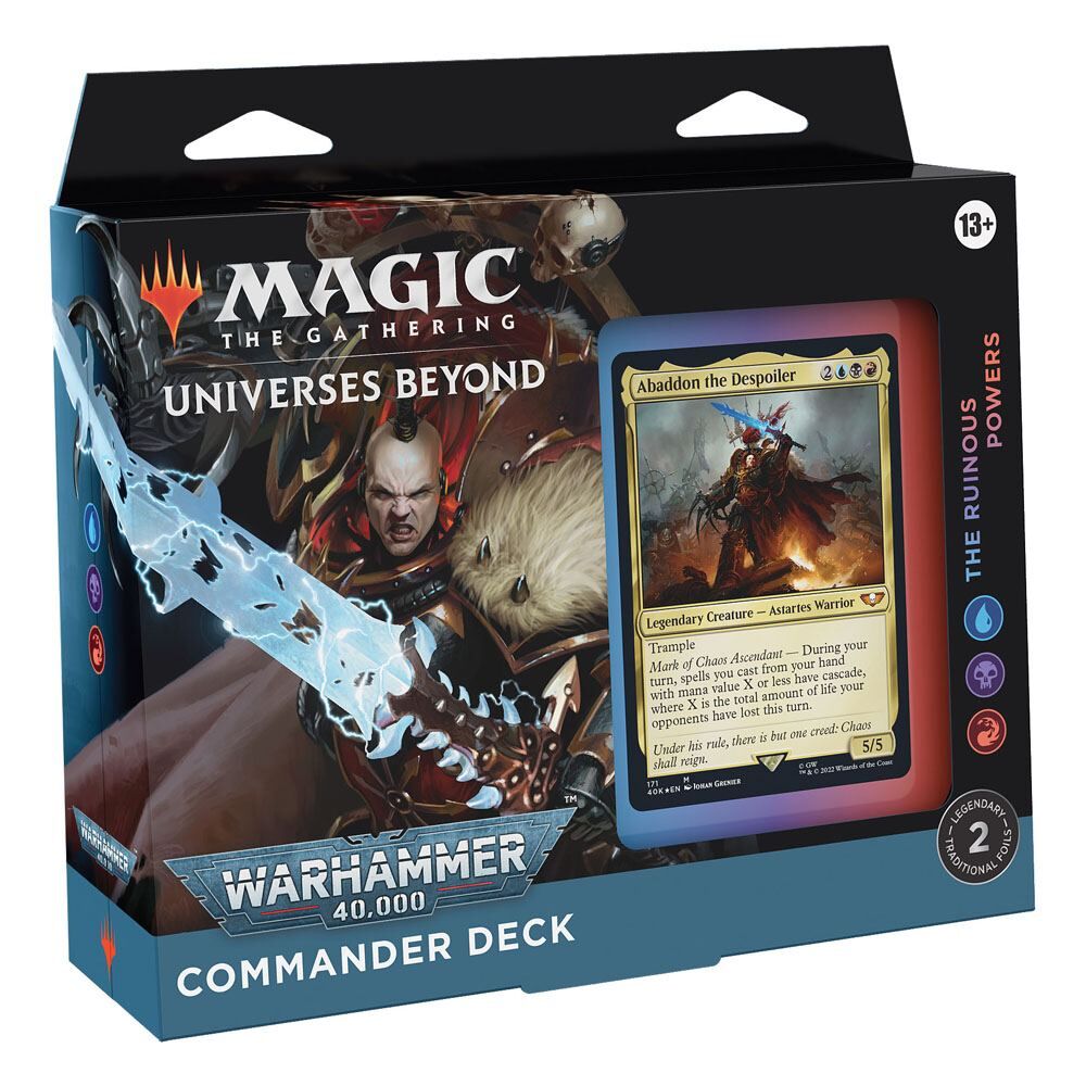 Warhammer 40,000 Commander Decks - The Ruinous Powers - Magic the Gathering - EN Warhammer 40,000 Commander Decks - The Ruinous Powers - Magic the Gathering - EN