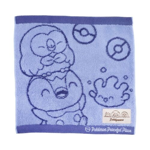 Piplup & Rowlet Hand Towel - 25 x 25 cm