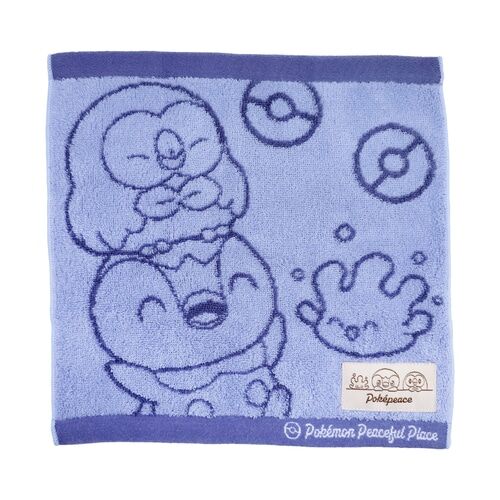 Piplup & Rowlet Hand Towel - 25 x 25 cm Piplup & Rowlet Hand Towel - 25 x 25 cm