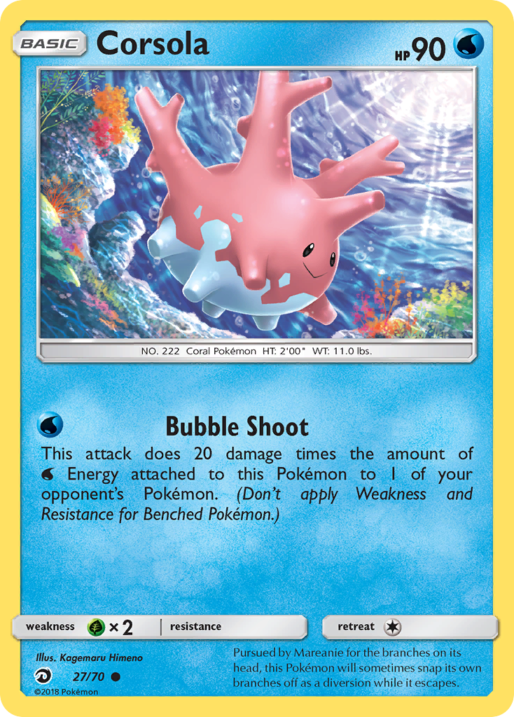 Corsola - 27/70 - EN Corsola - 27/70 - EN
